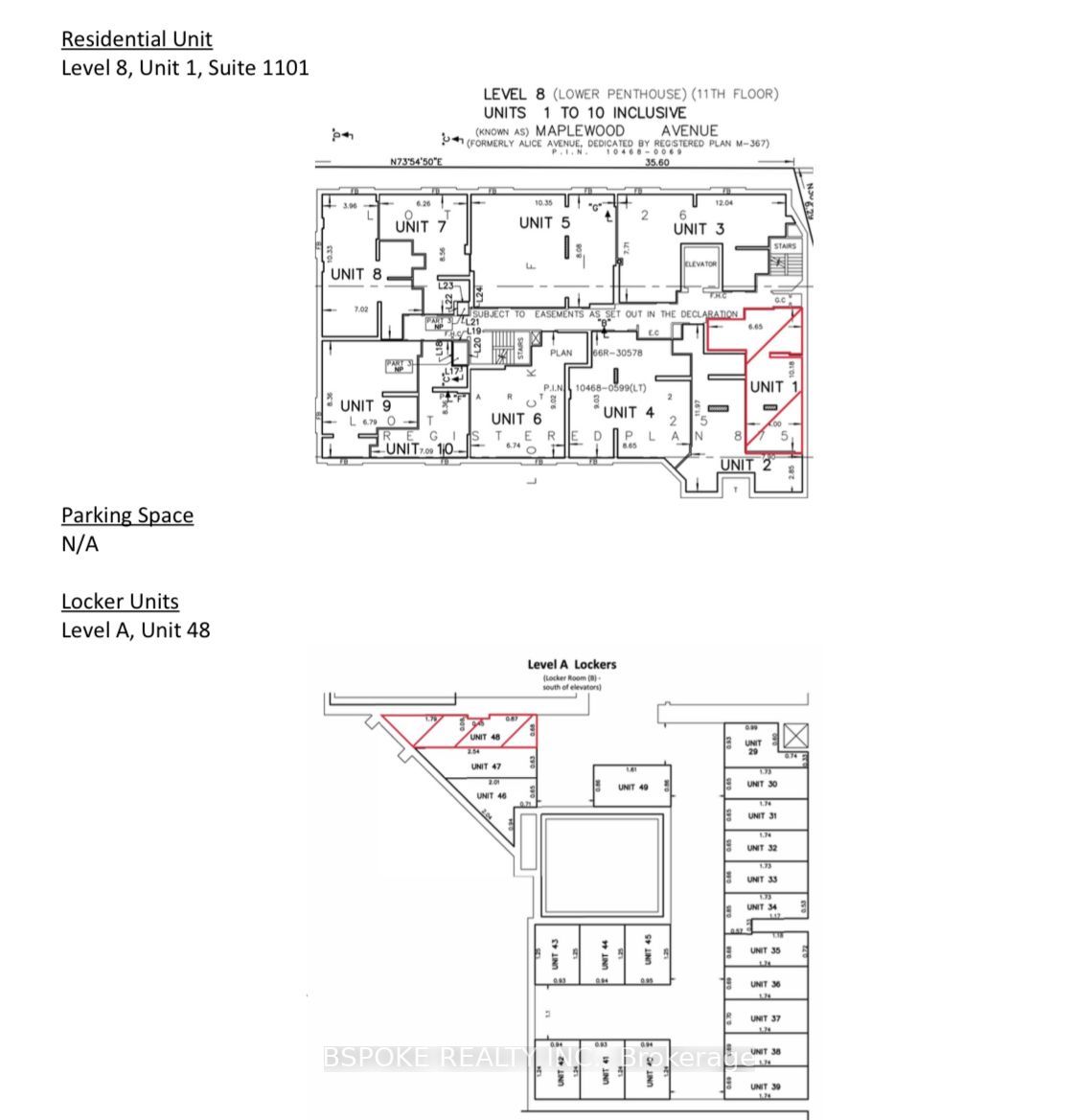 Unit 1101 - 15 Maplewood Avenue, Toronto 4