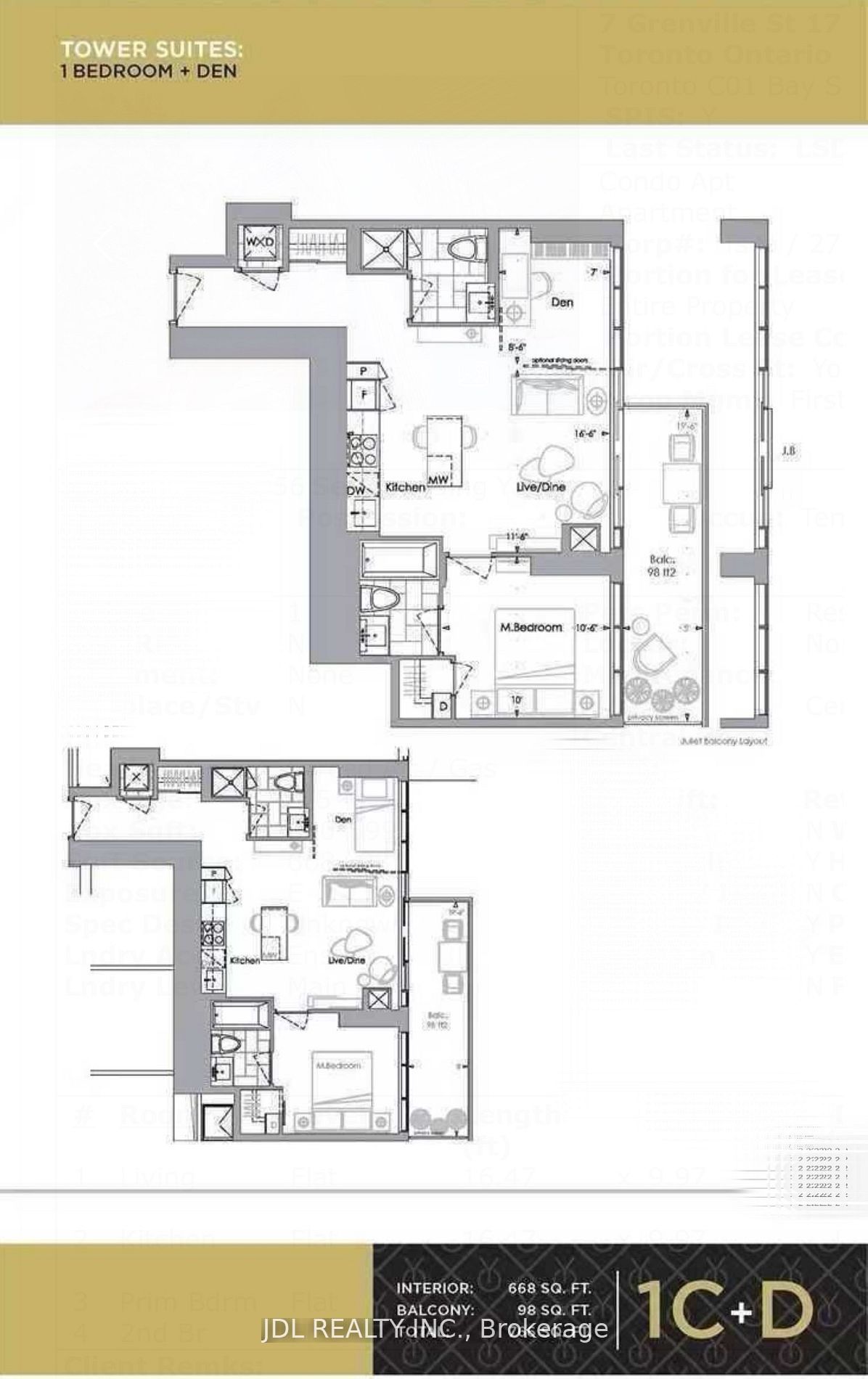 Unit 1007 - 7 Grenville Street, Toronto 2